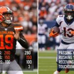 cleveland browns vs denver broncos match player stats