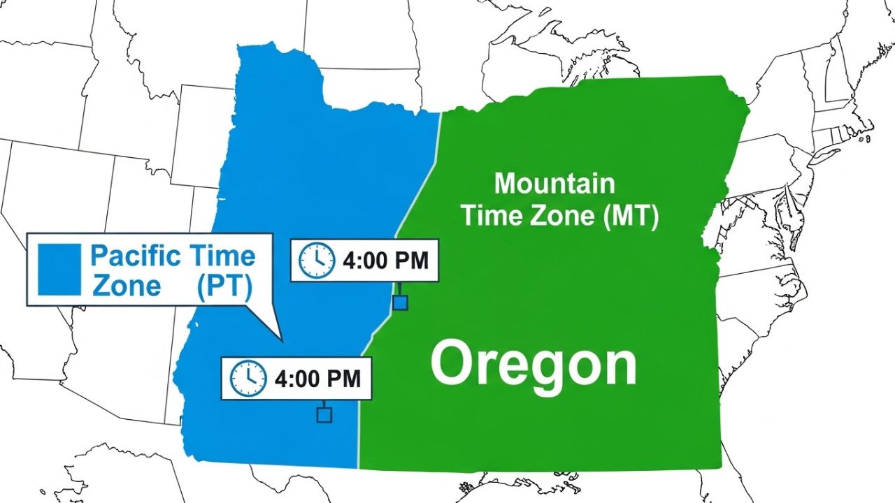 what time is it in oregon