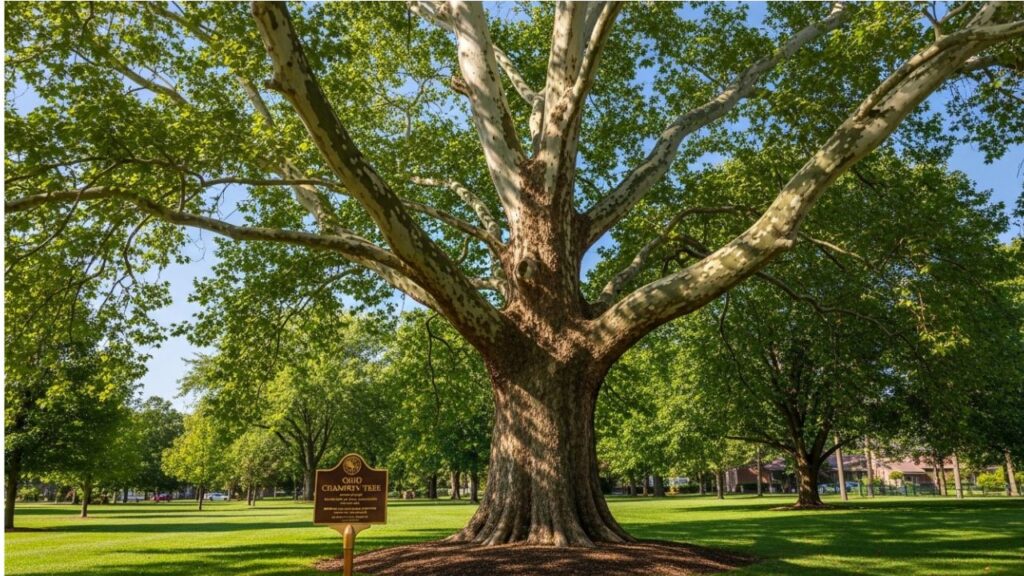 ohio champion trees lewis center ohio
