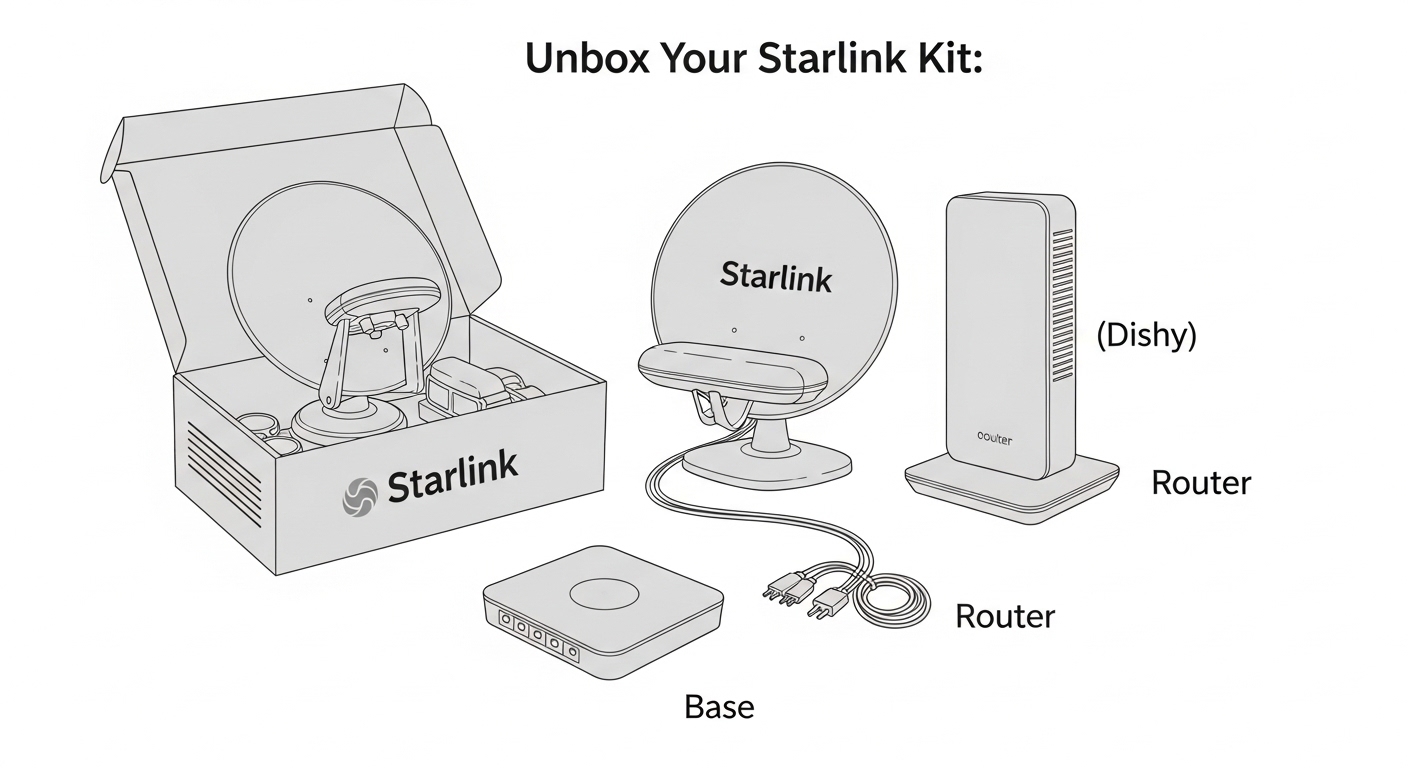 How to Order and Set Up Starlink Internet Kuwait Easily